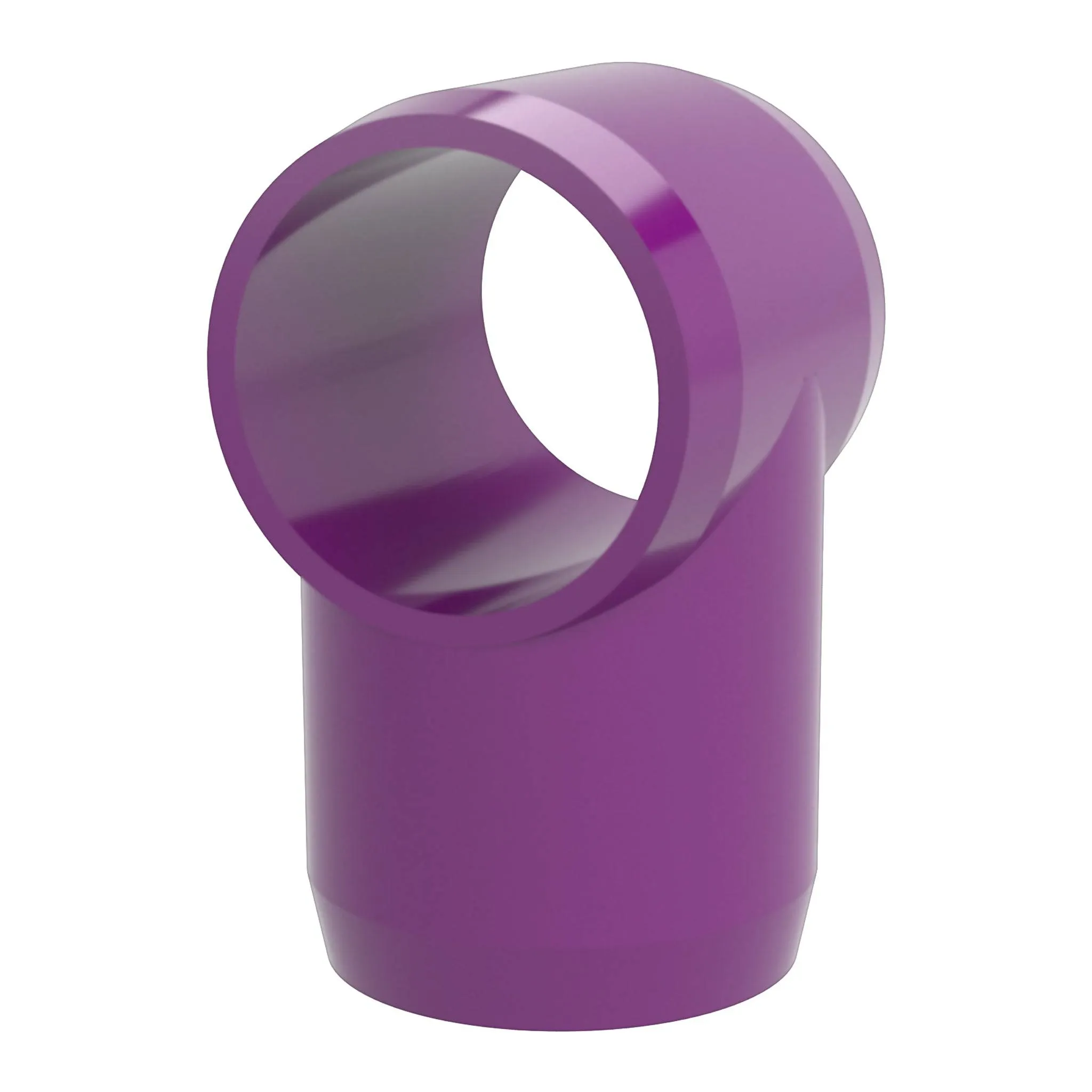 1 in. Slip Sling PVC Tee, Furniture Grade - Purple