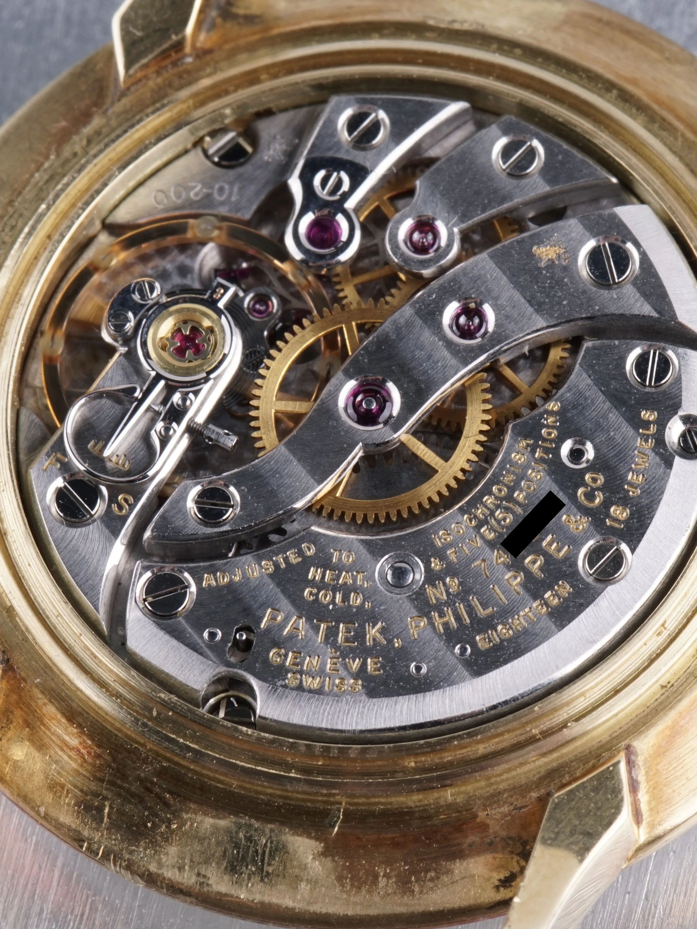 1965 Patek Philippe Calatrava 18K YG (Ref. 2573) “Koch” Dial