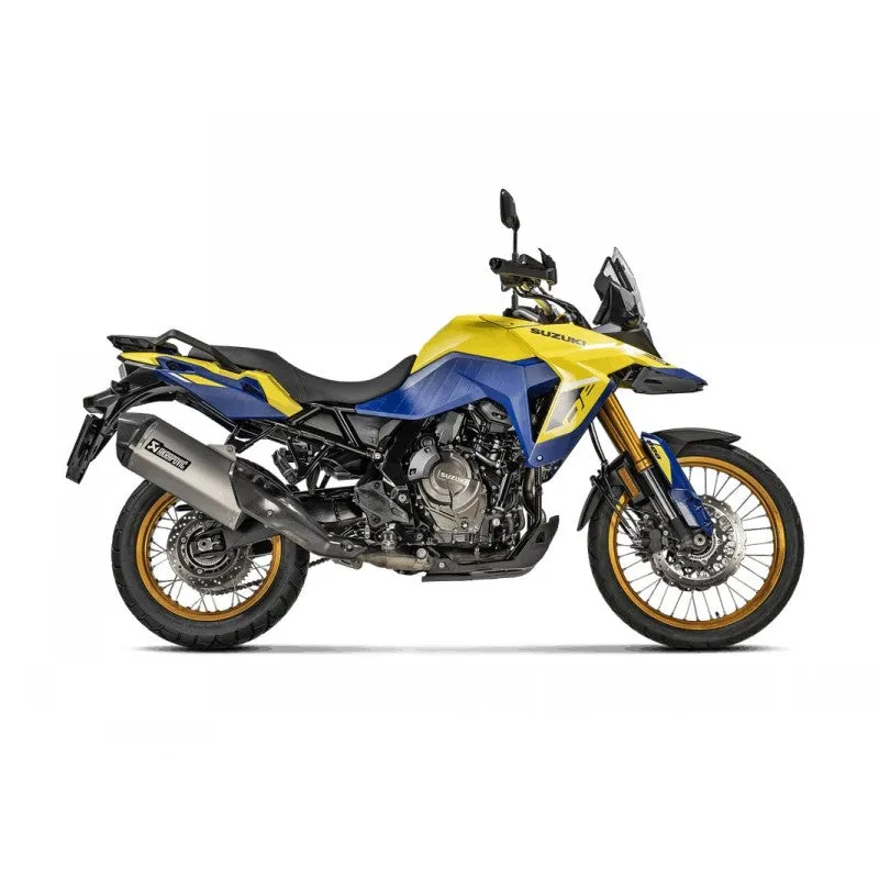 AKRAPOVIC S-S8SO1-HAFT Slip-On Line (Titanium) for SUZUKI V-STROM 800DE 2022-
