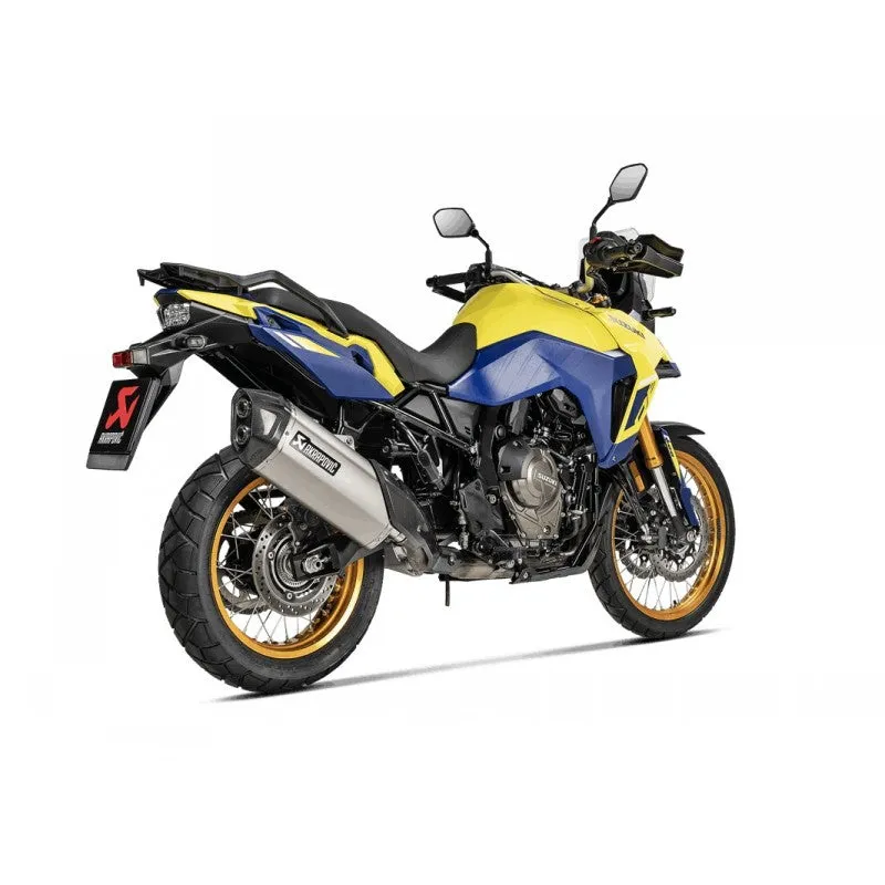 AKRAPOVIC S-S8SO1-HAFT Slip-On Line (Titanium) for SUZUKI V-STROM 800DE 2022-