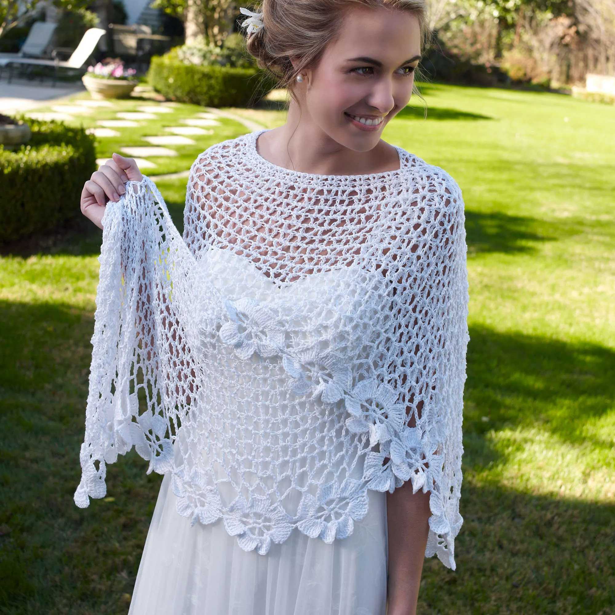 Aunt Lydia's Crochet Bridal Shawl