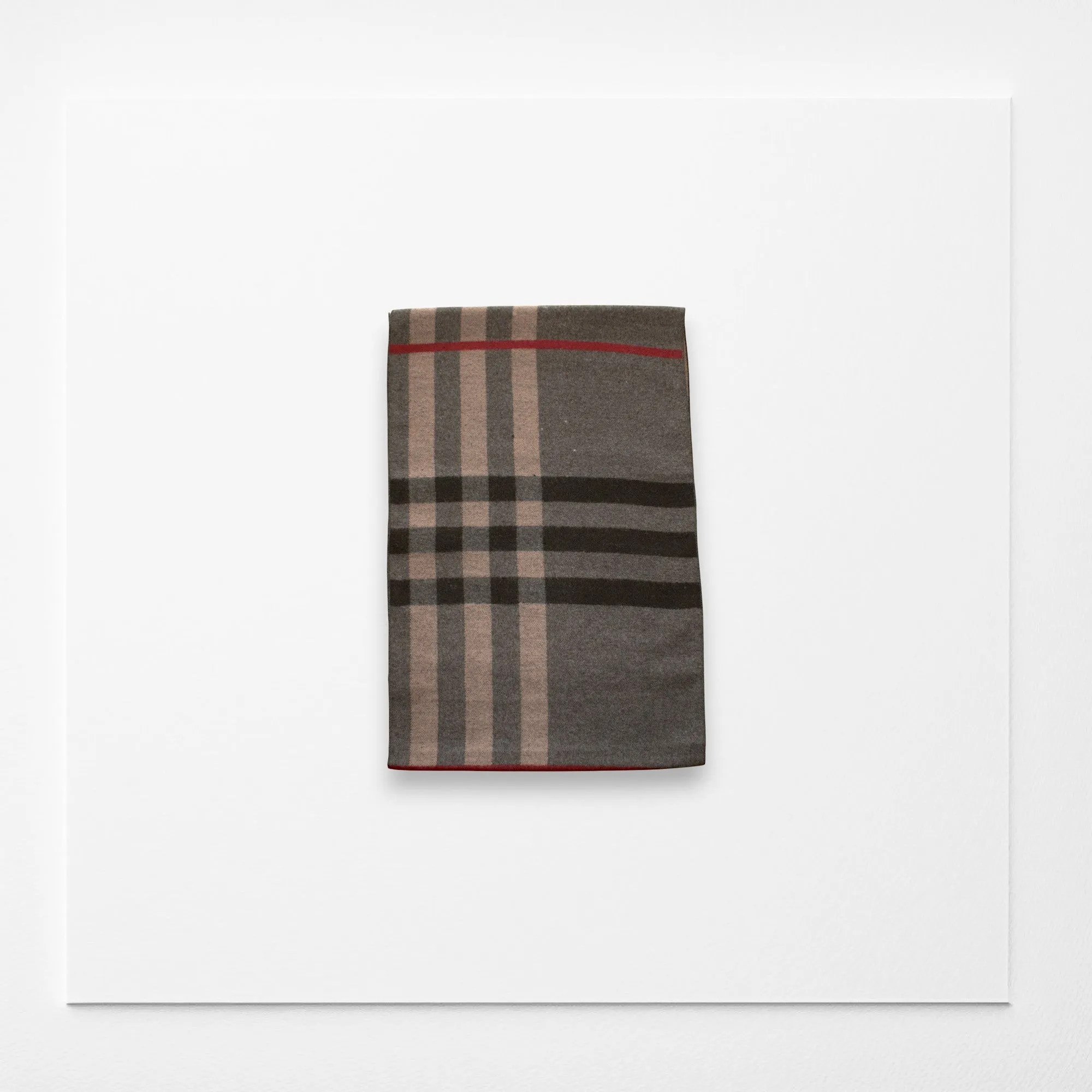 Beige Gray Men's Scarf/ Double Side Men's Scarf/ Beige Men's Scarf/ Gray Men's Scarf/ Winter Men Scarf/ Birthday Gift for Men/ Fall Scarf/ Gift for Dad/ Gift for Men