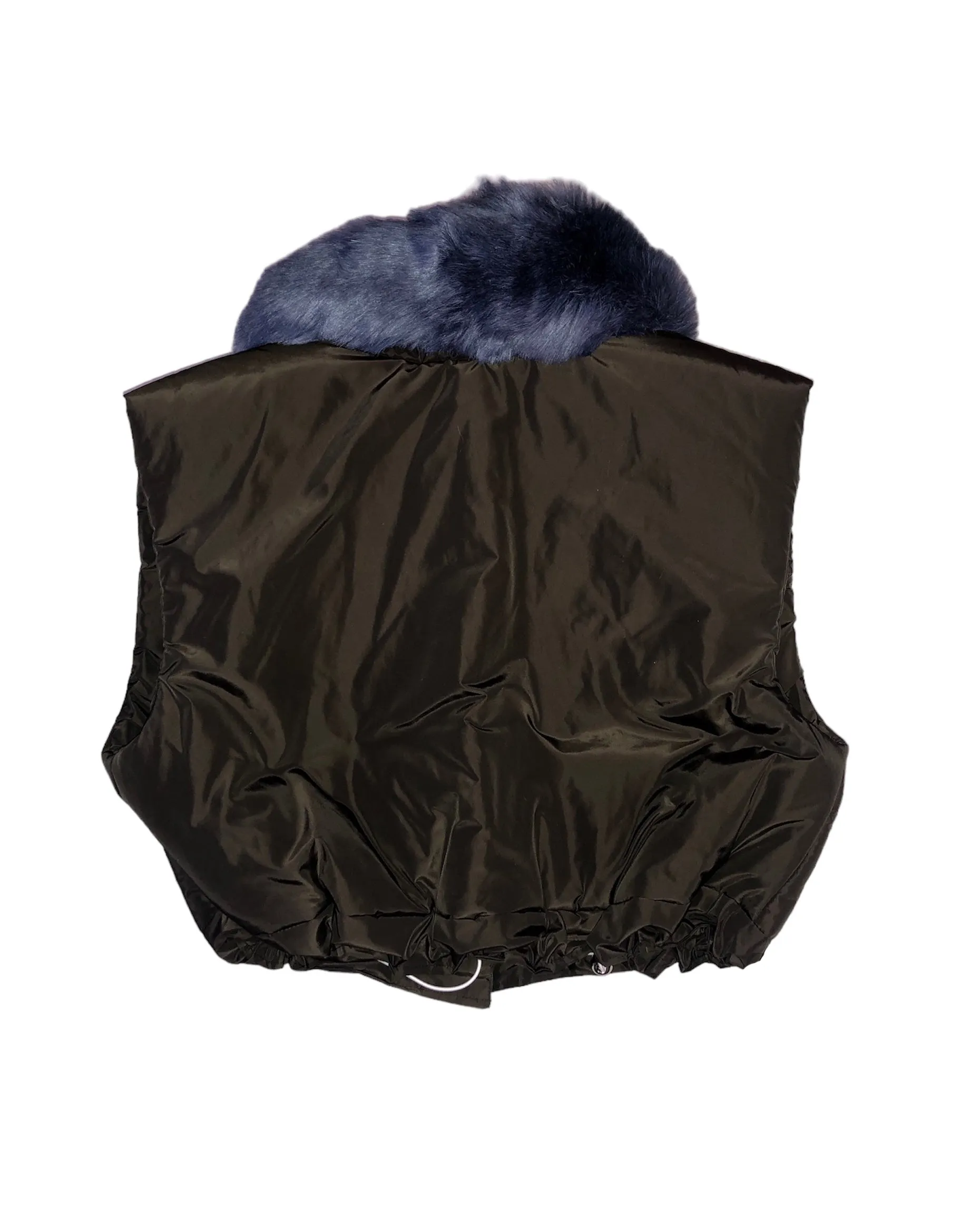Chocolate Puffy Vest