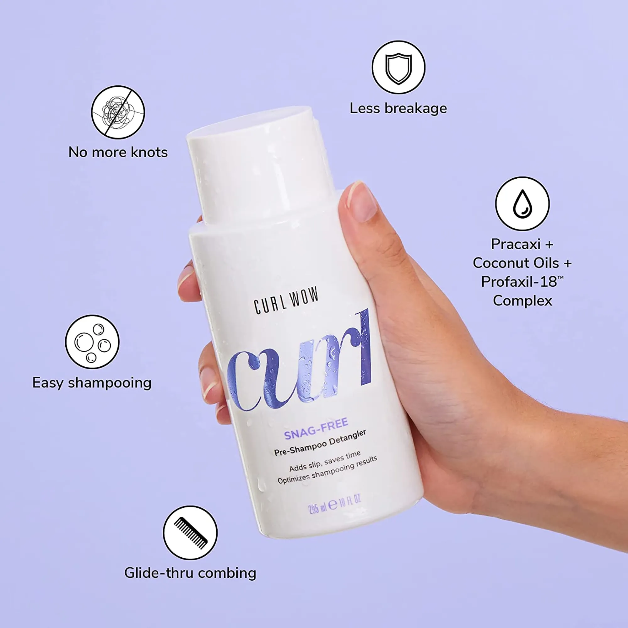Color Wow Curl Wow SNAG-FREE Pre-Shampoo Detangler