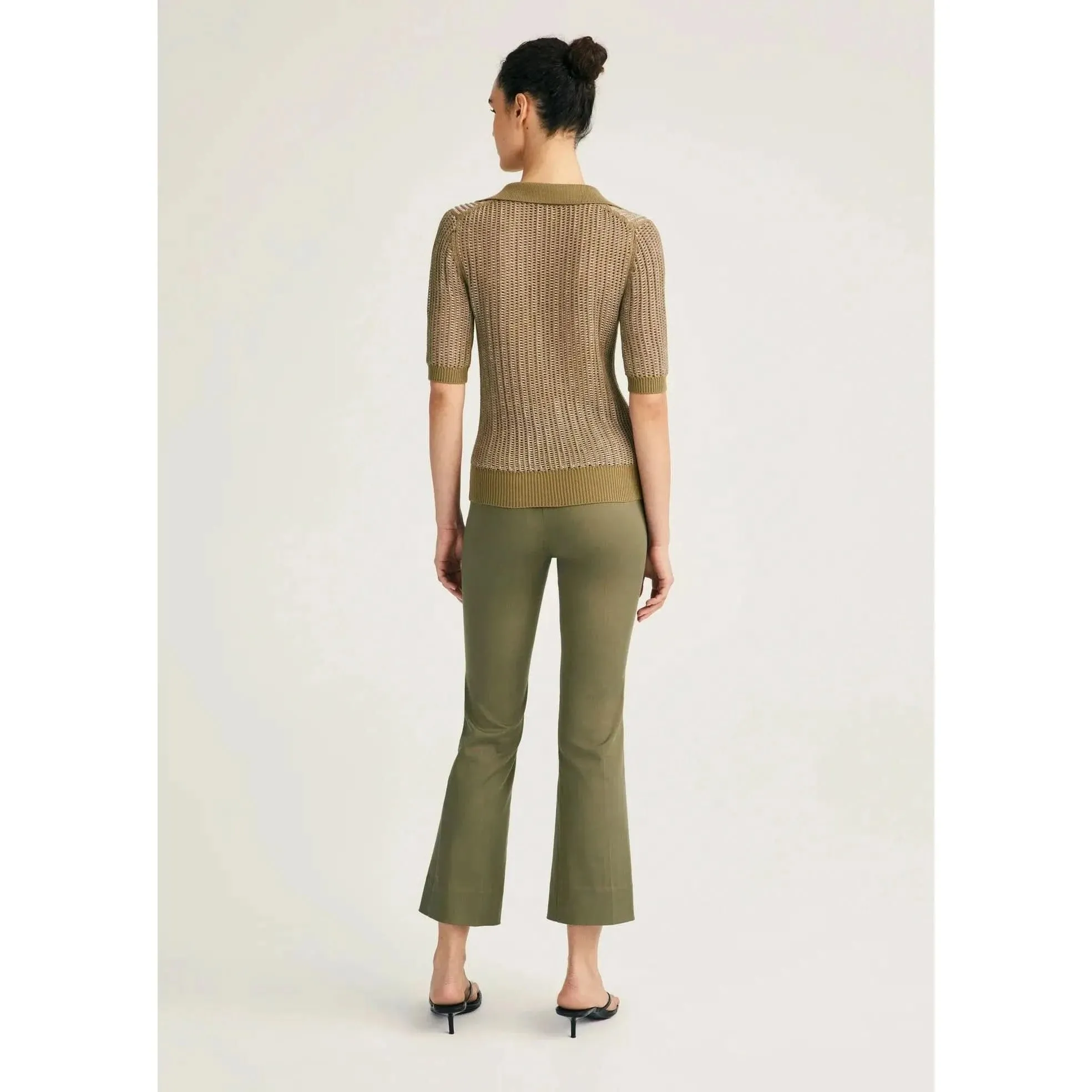 Derek Lam 10 Crosby Axelle Polo Sweater