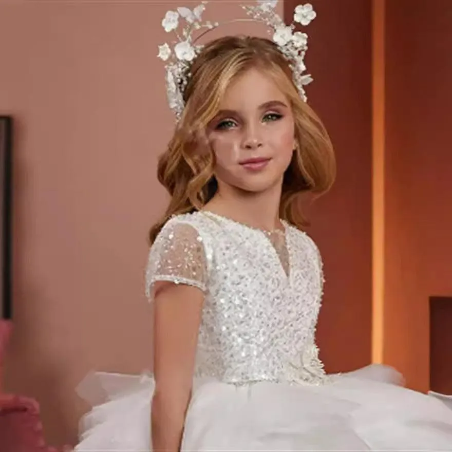Dreamy Princess Dress Luxurious Tulle Dress A Perfect Blend of Elegance and Sweetness