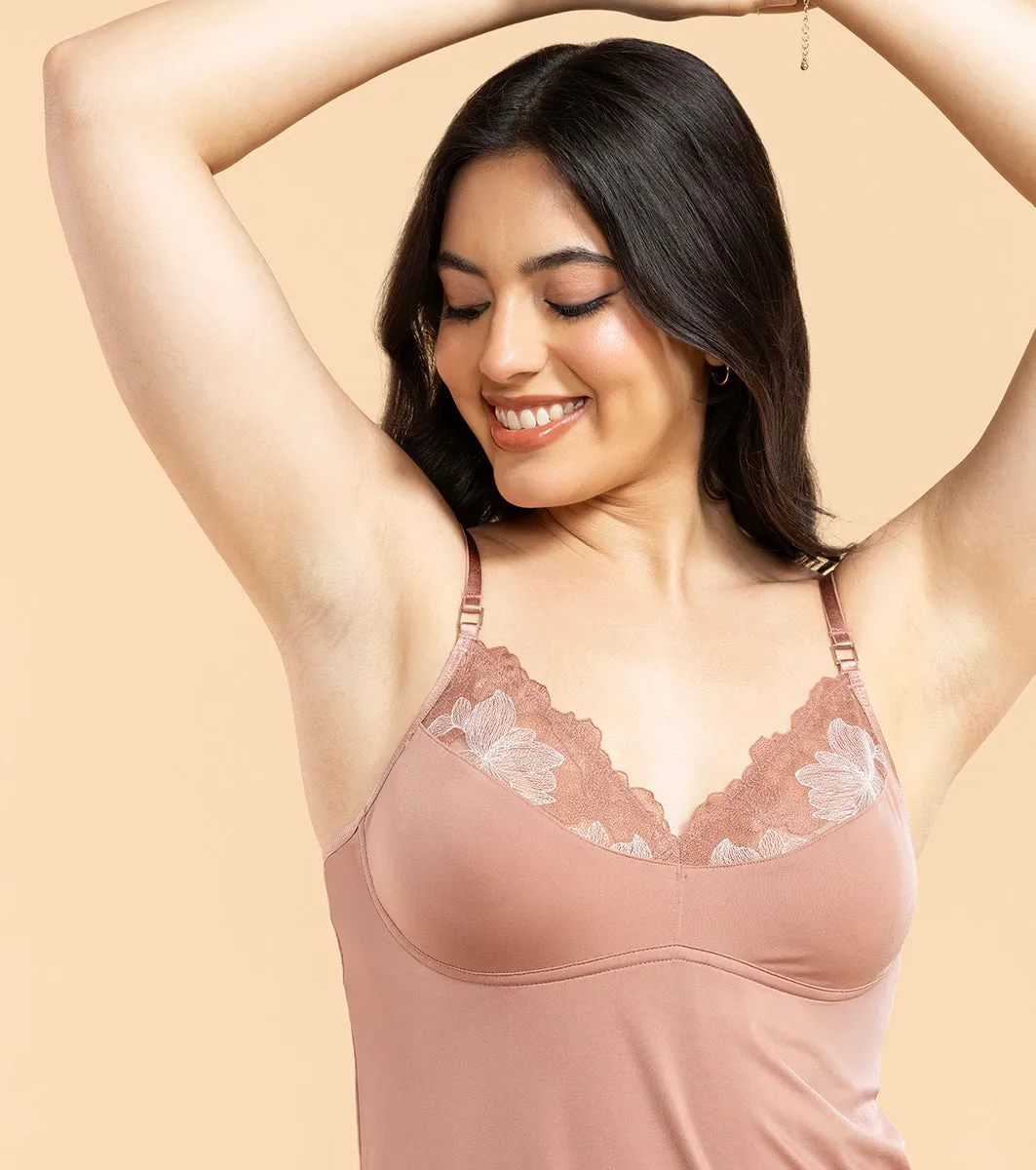 Enamor N143 Luxe Balcony Lift Babydoll & Panty Set
