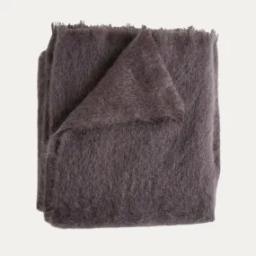 Evangeline Mohair Throw Amethyst