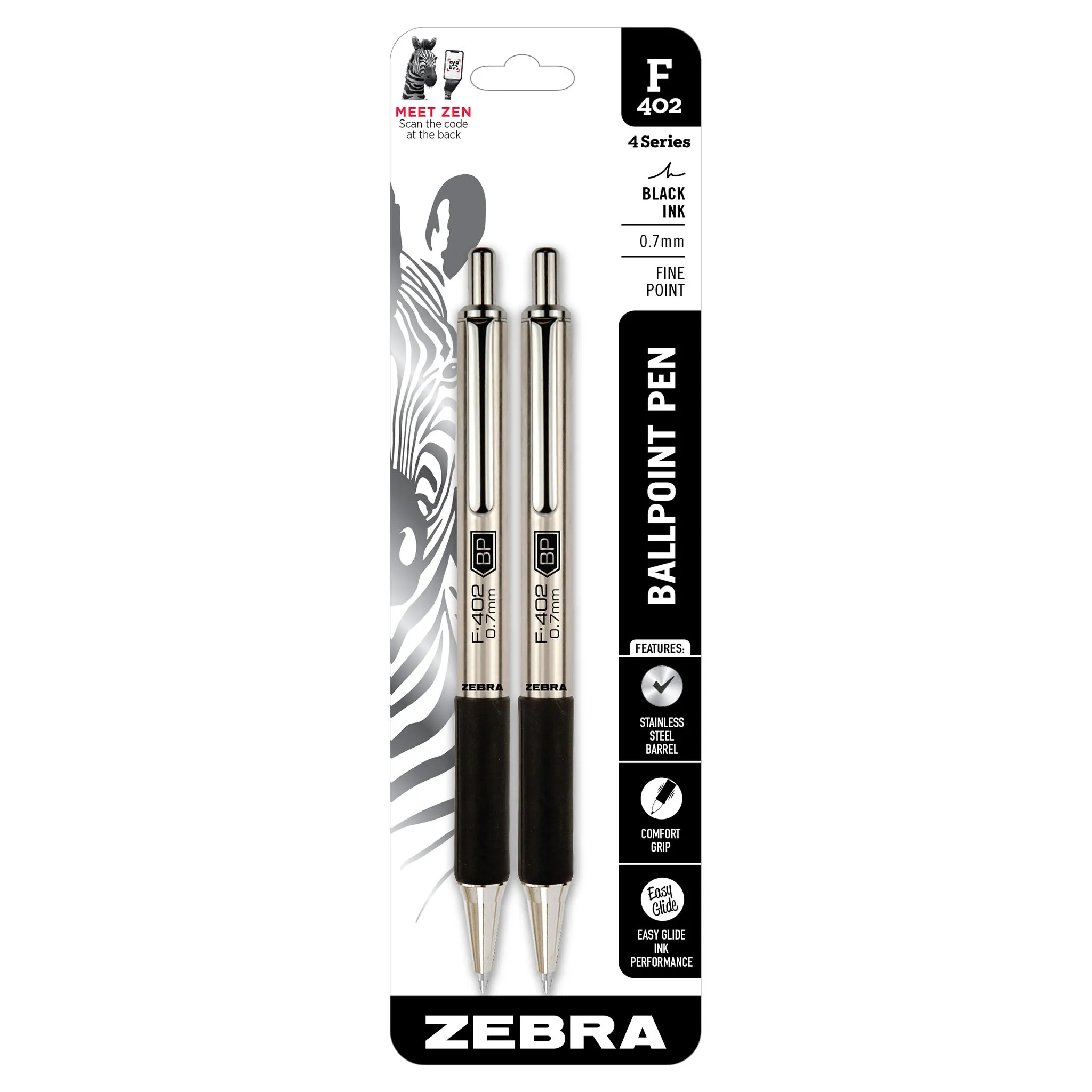 F-402 Retractable Ballpoint Pen