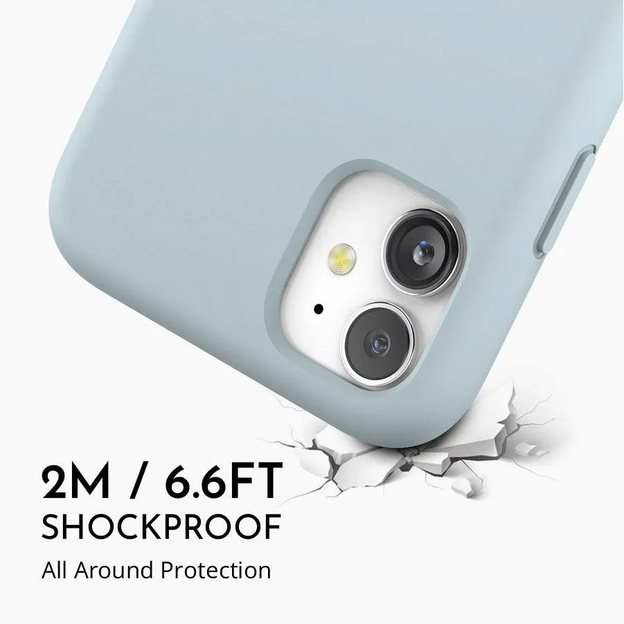 iPhone 11 Blue Beauty Silicone Phone Case