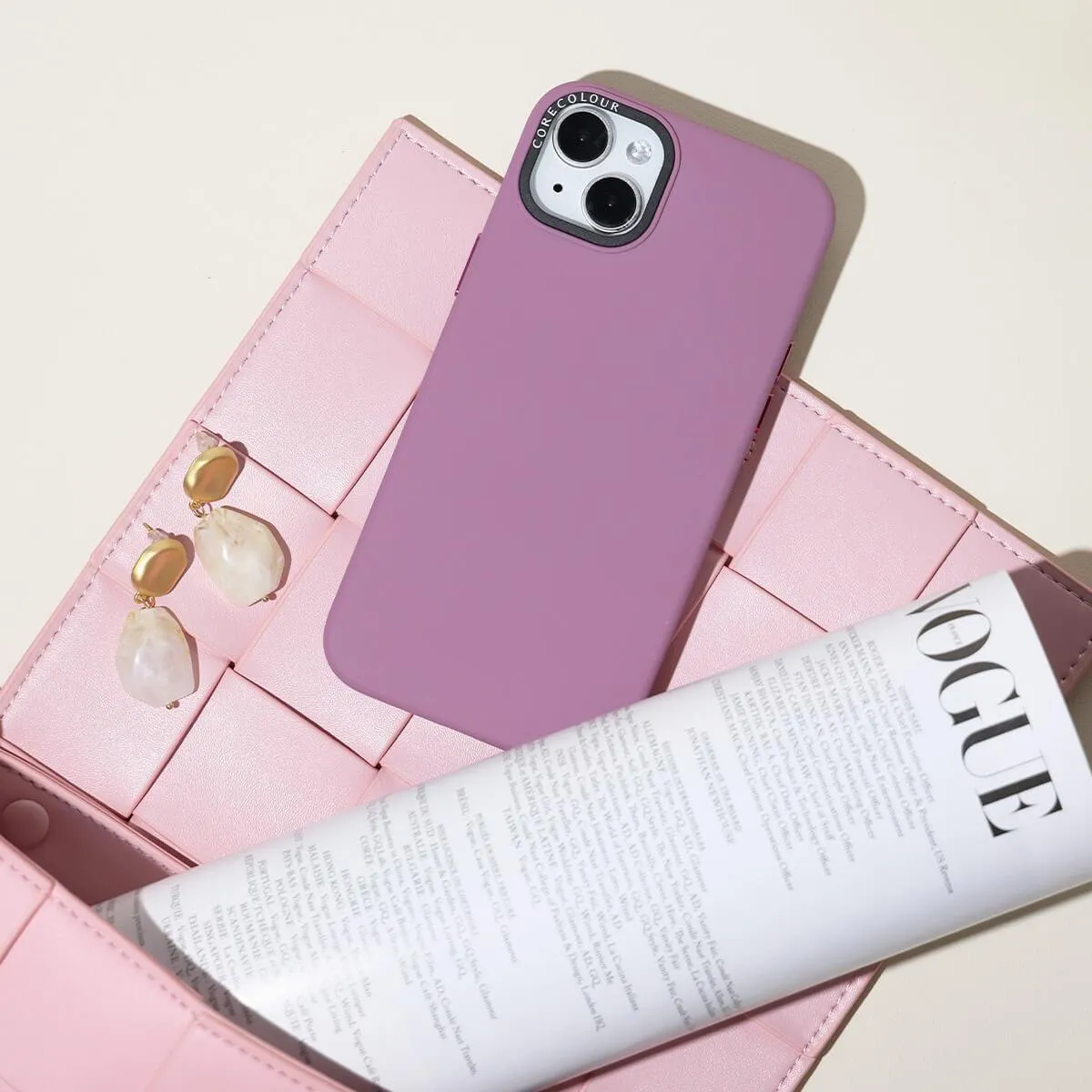 iPhone 12 Pro Maiden Mauve Silicone Phone Case