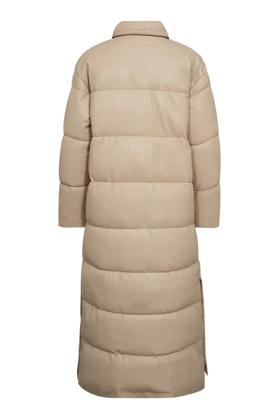 Jules Faux Down Jacket Chalk Beige