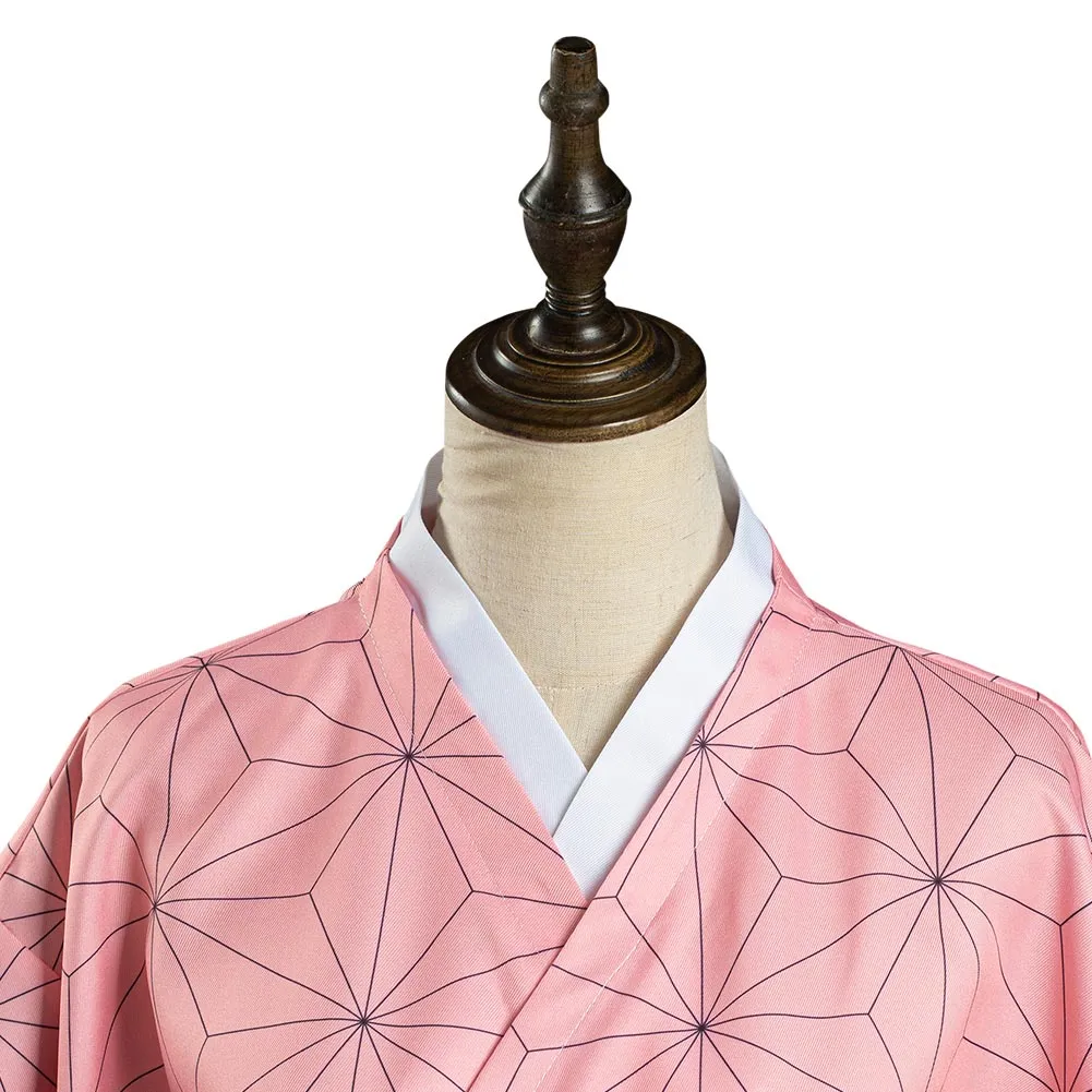 Kamado Nezuko Kimono Coat Cosplay Costume