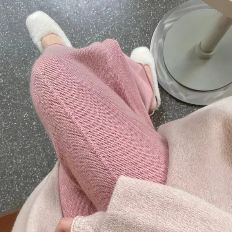 Knitted Wide Pants