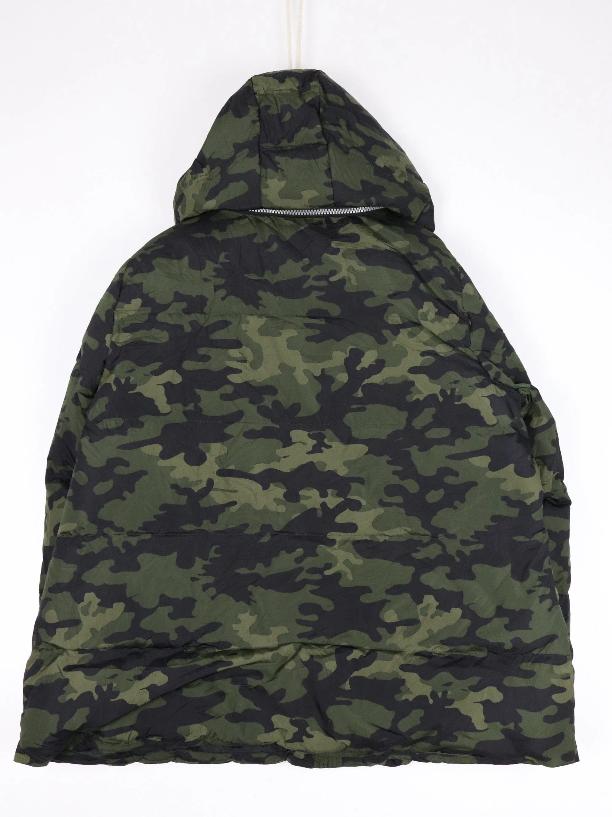 Livik Jacket Womens 2X Green Camo Down Puffer Coat