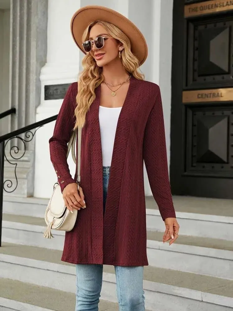 Long Knitted Cardigan Sweaters - Cozy & Stylish Winter Sweaters for Women