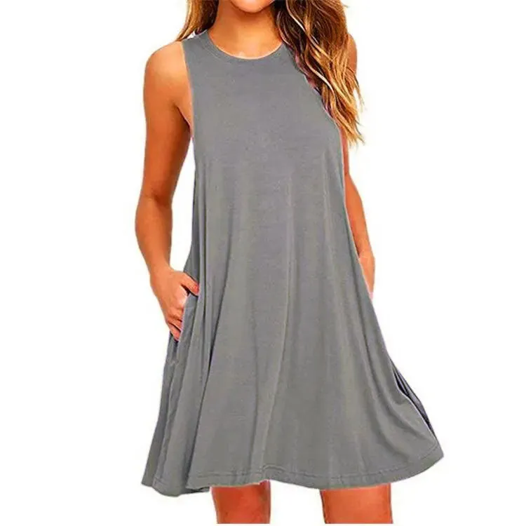 Loose T-shirt Summer Dress for Women