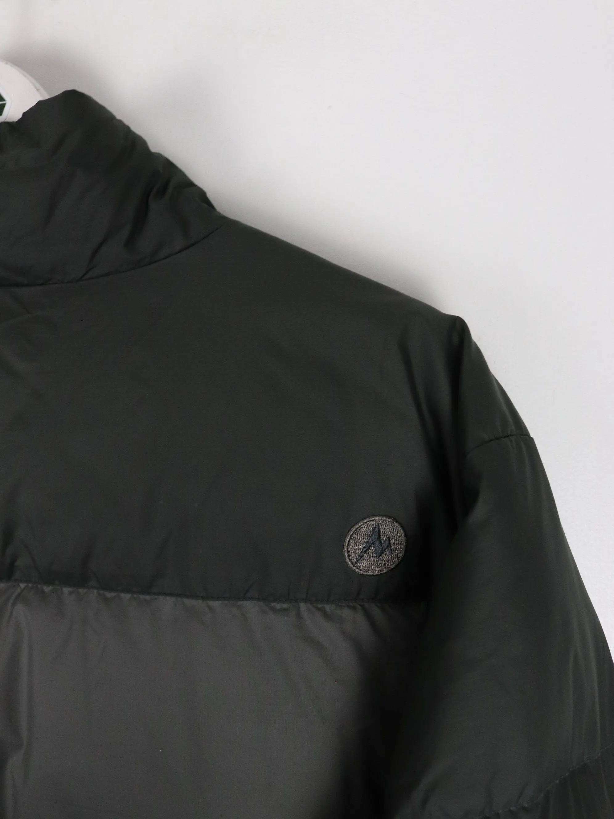 Marmot Jacket Mens Large Grey Puffer Coat 700 Down
