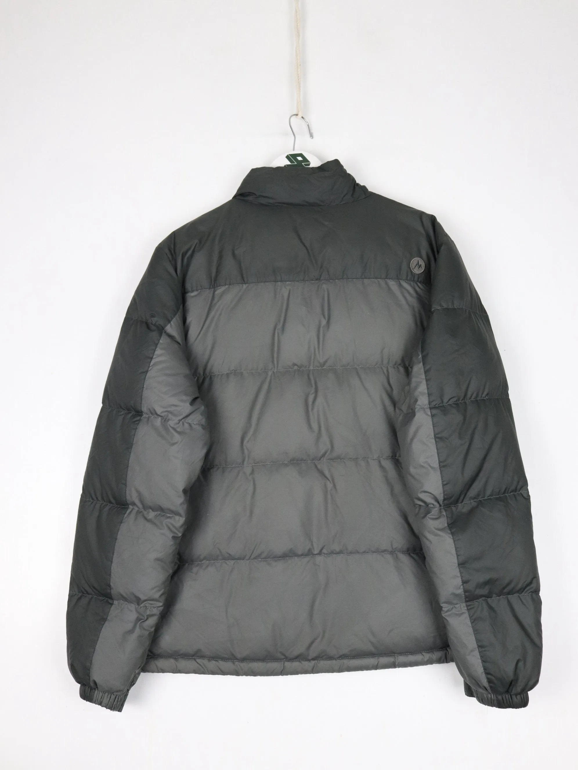Marmot Jacket Mens Large Grey Puffer Coat 700 Down