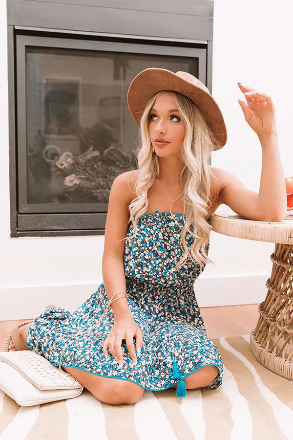Miramar Beach Floral Dress