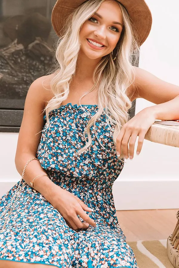 Miramar Beach Floral Dress