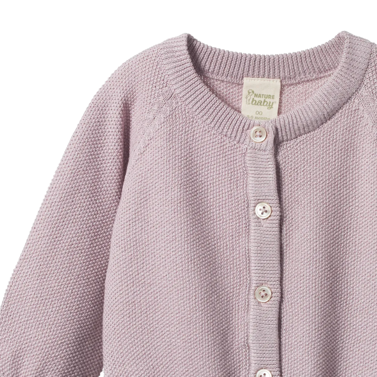 Nature Baby Piper Cardigan Lilac