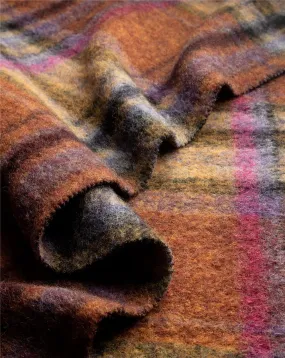 ORGANIC PLAID MOORLANDS (While stock lasts) ~ soft woolwalk fabric