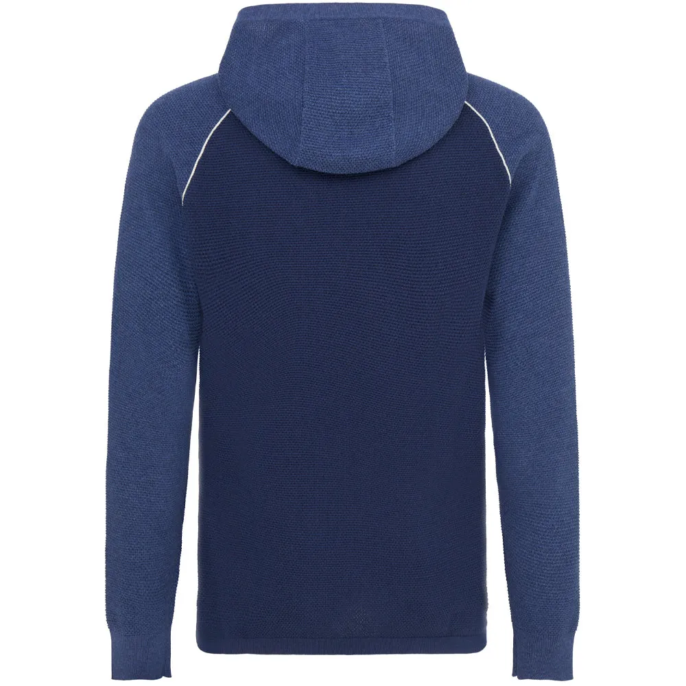 Original Penguin Performance Hooded Sweater - Black Iris/Bijou Heather
