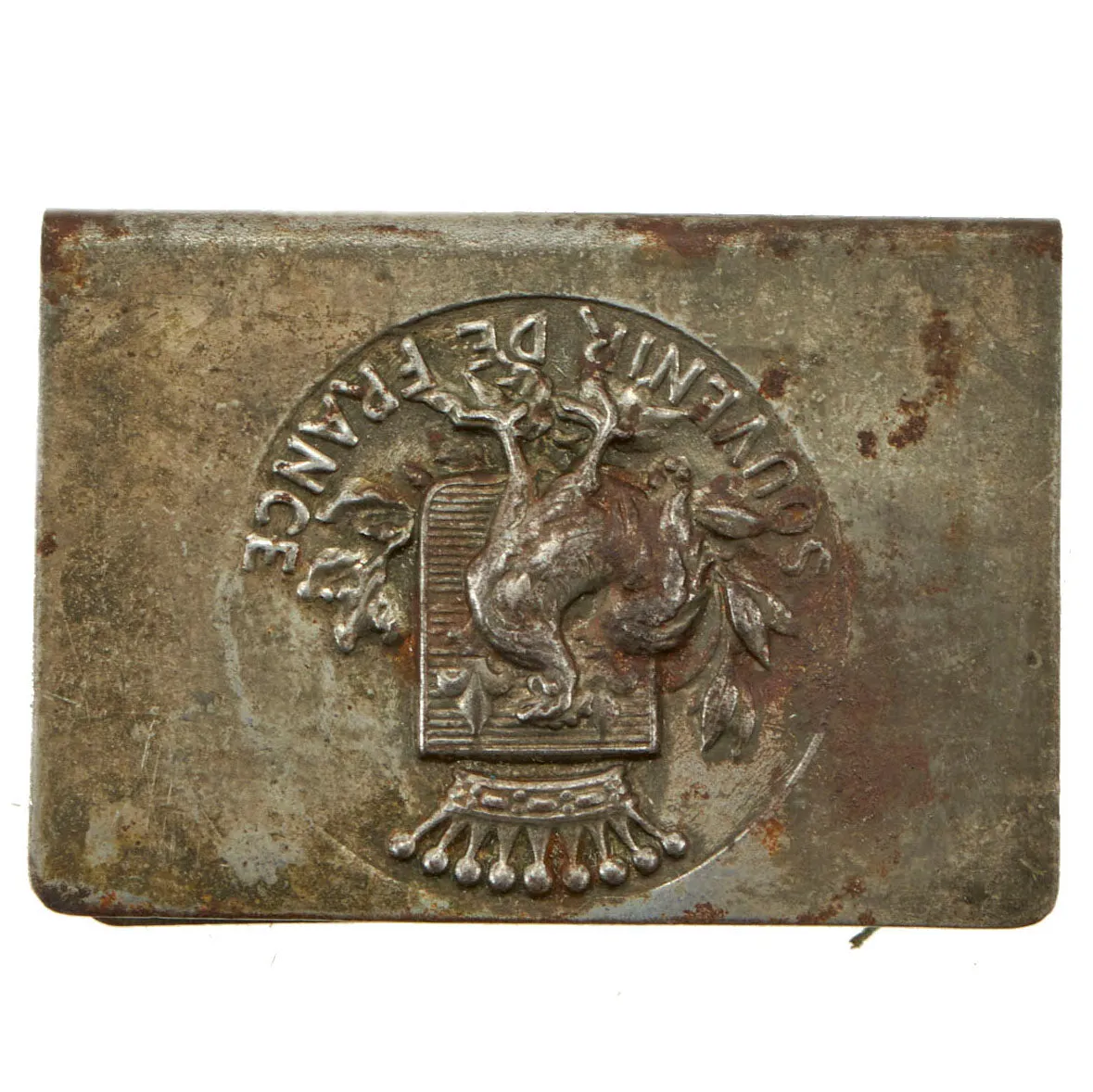 Original WWI Trench Art Match Safe Collection - German French U.S.
