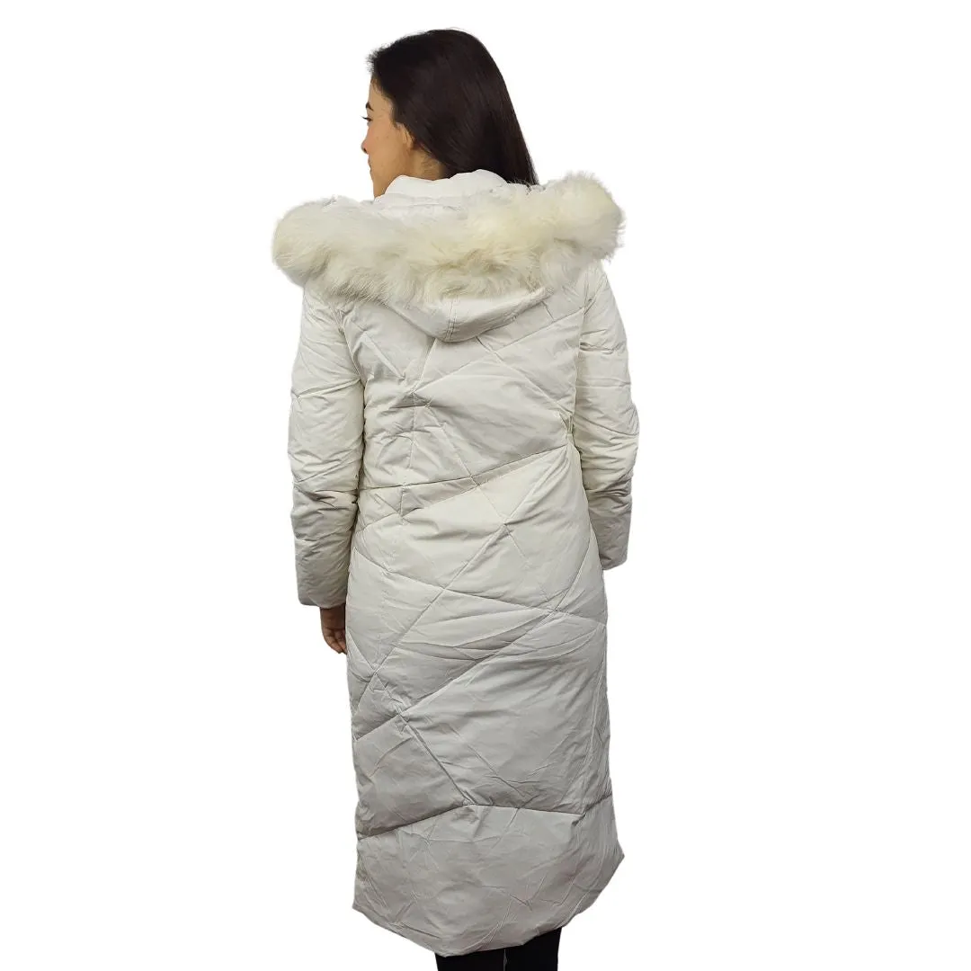 Parka Vero Moda Blanco Style LISA KNEE DOWN COAT(VMC-BT)