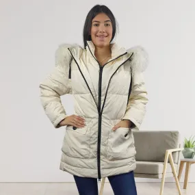 Parka Vero Moda Blanco Style LOBSTER 3/4 DOWN COAT(AL)