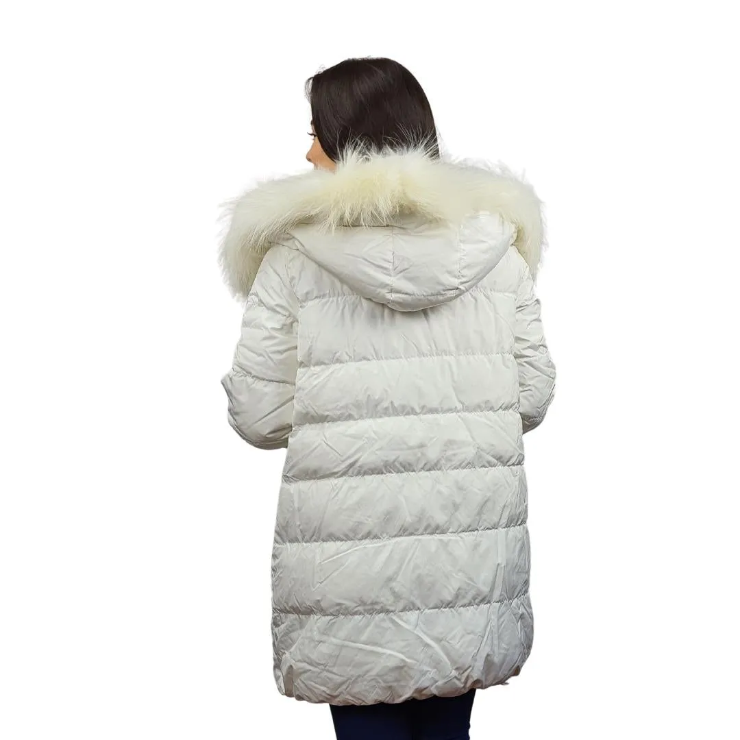 Parka Vero Moda Blanco Style TARTAN 3/4 DOWN COAT(PF)