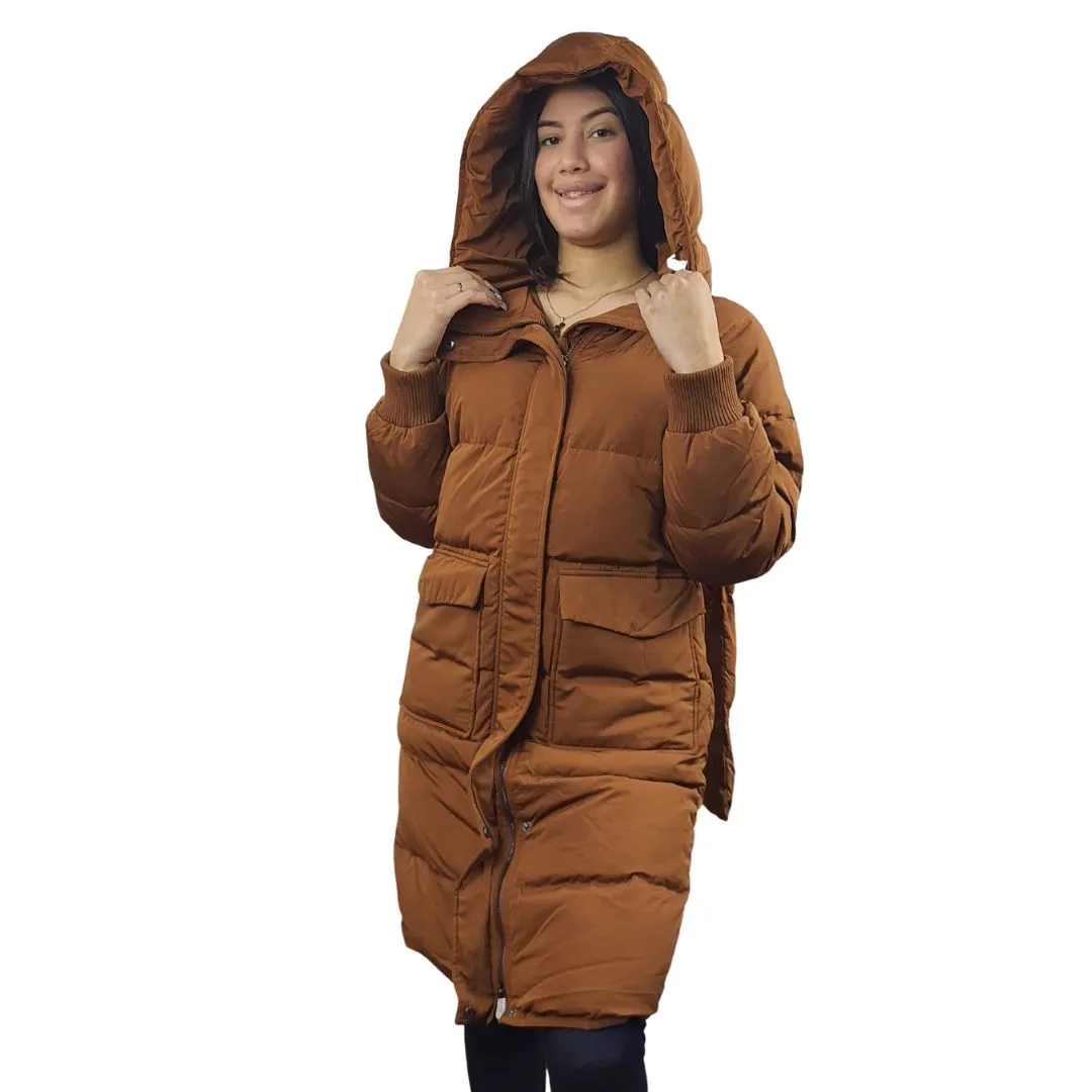 Parka Vero Moda Marron Style SHARON 3/4 DOWN COAT(PF)