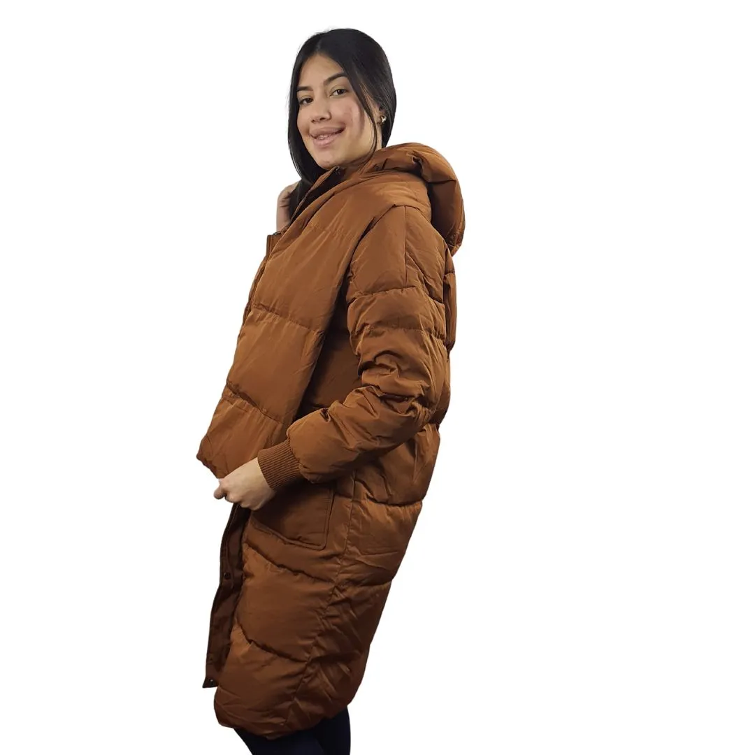 Parka Vero Moda Marron Style SHARON 3/4 DOWN COAT(PF)