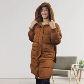 Parka Vero Moda Marron Style SHARON 3/4 DOWN COAT(PF)