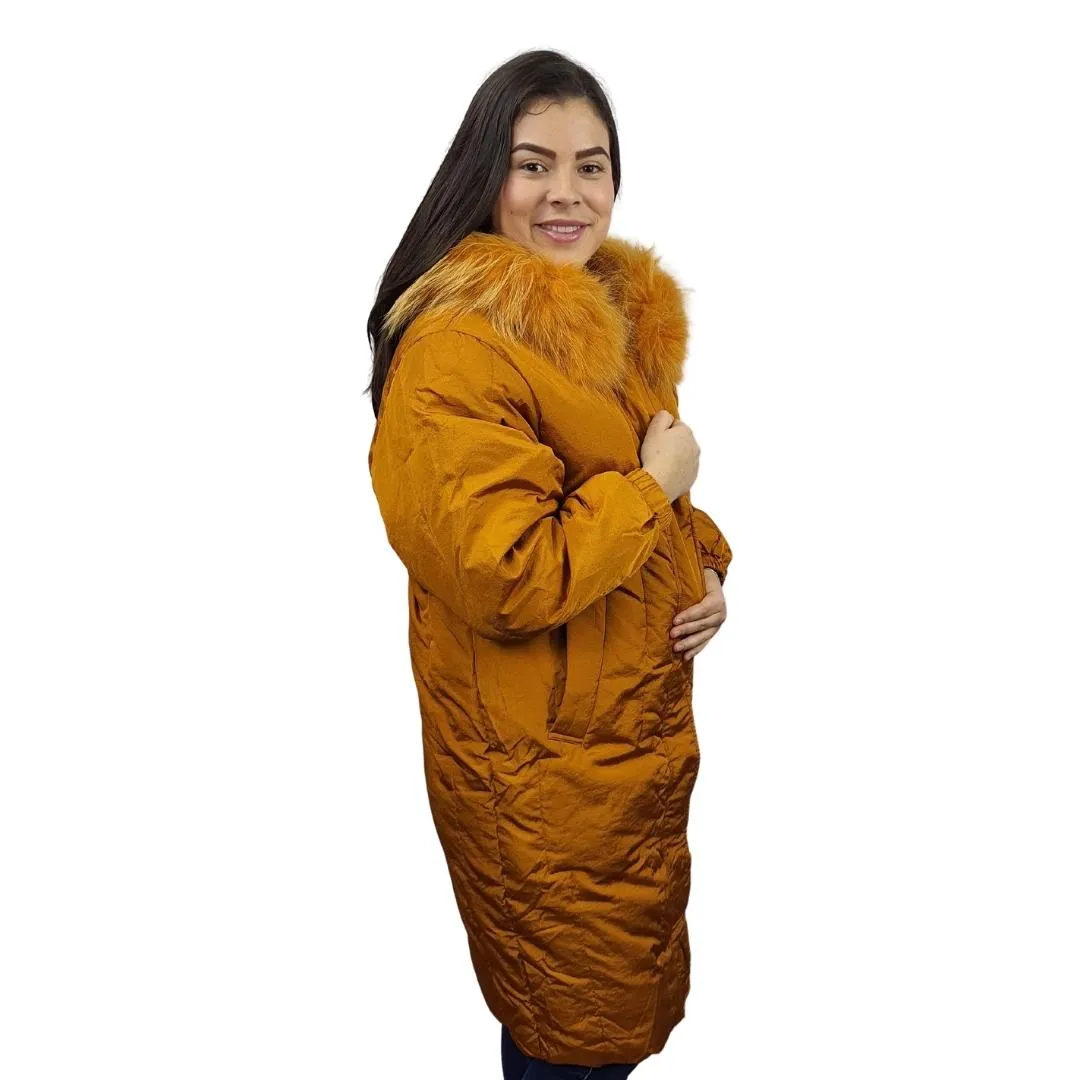 Parka Vero Moda Mostaza Style BALL L/S DOWN COAT(AL)