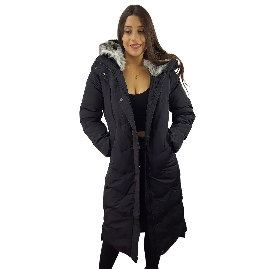 Parka  Vero Moda Negro  Style YEAH SQUARE KNEE DOWN COAT(LL)