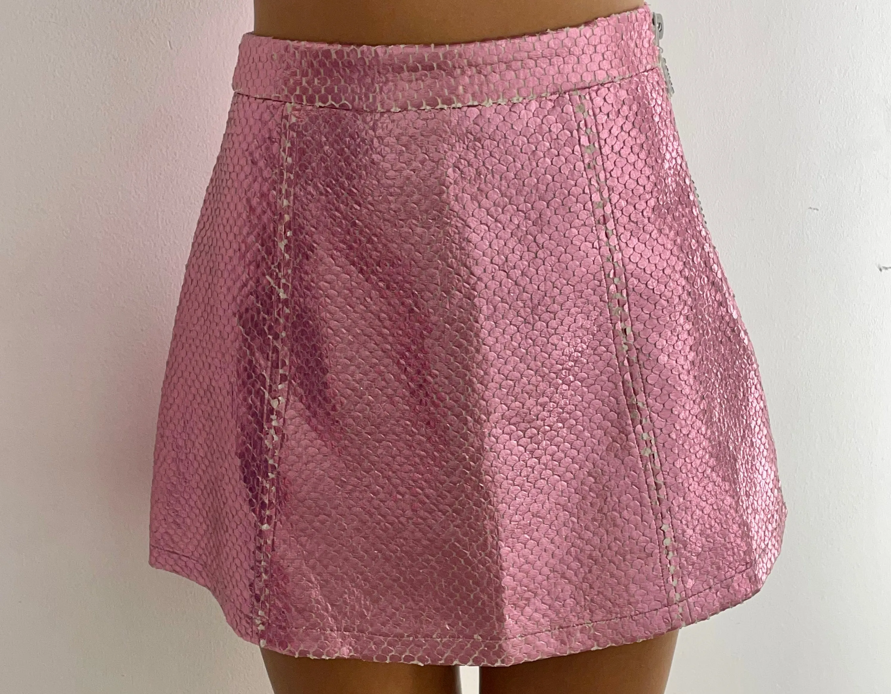 Queen of Sparkles Metallic Bubble Skirt