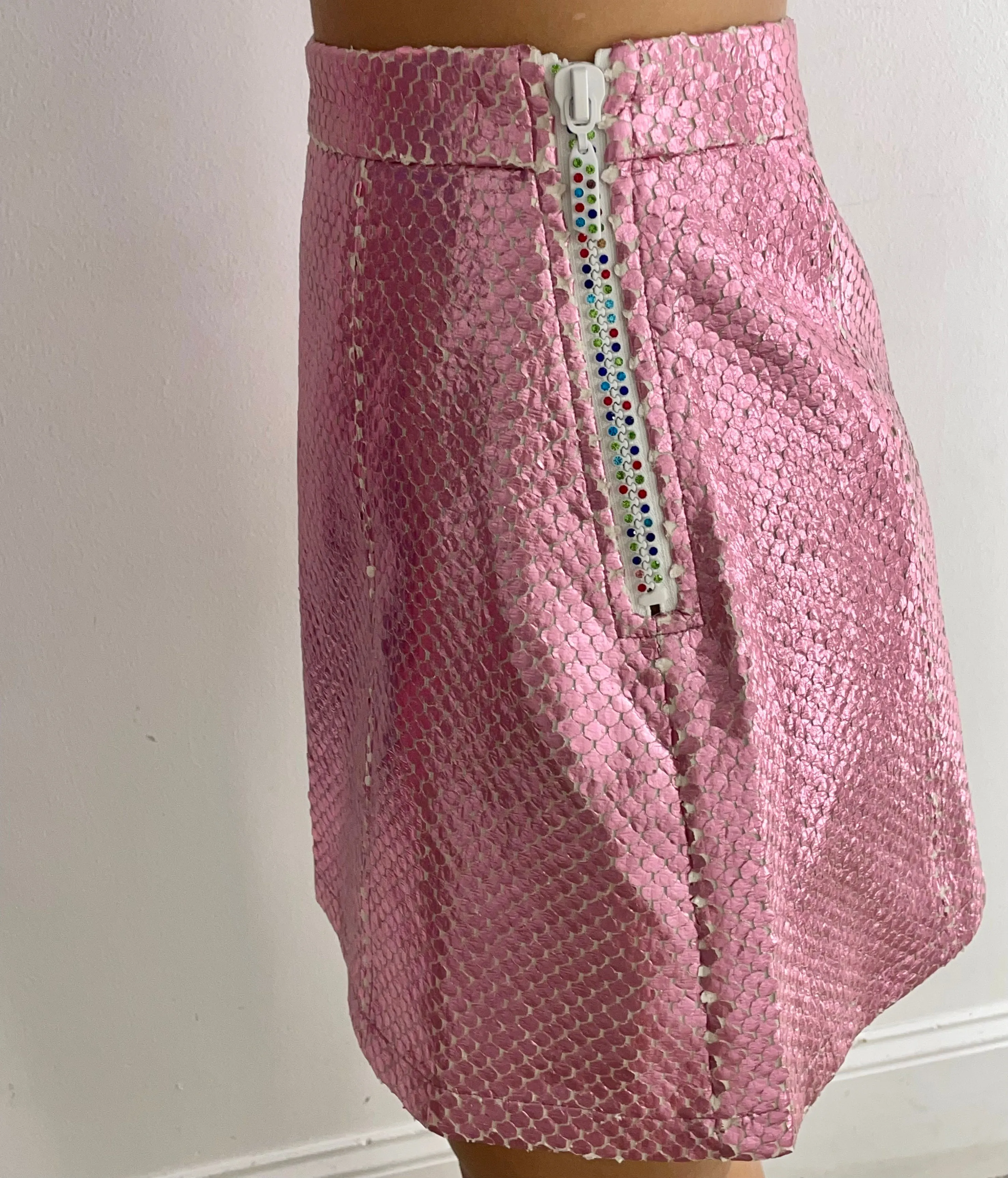 Queen of Sparkles Metallic Bubble Skirt