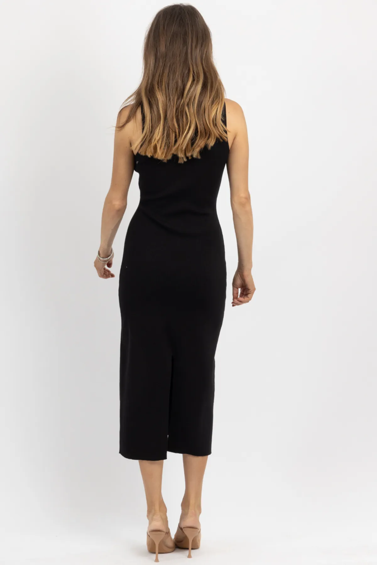 SASHA CUTOUT MIDI DRESS