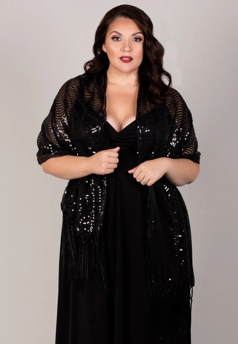 Sequin Shawl