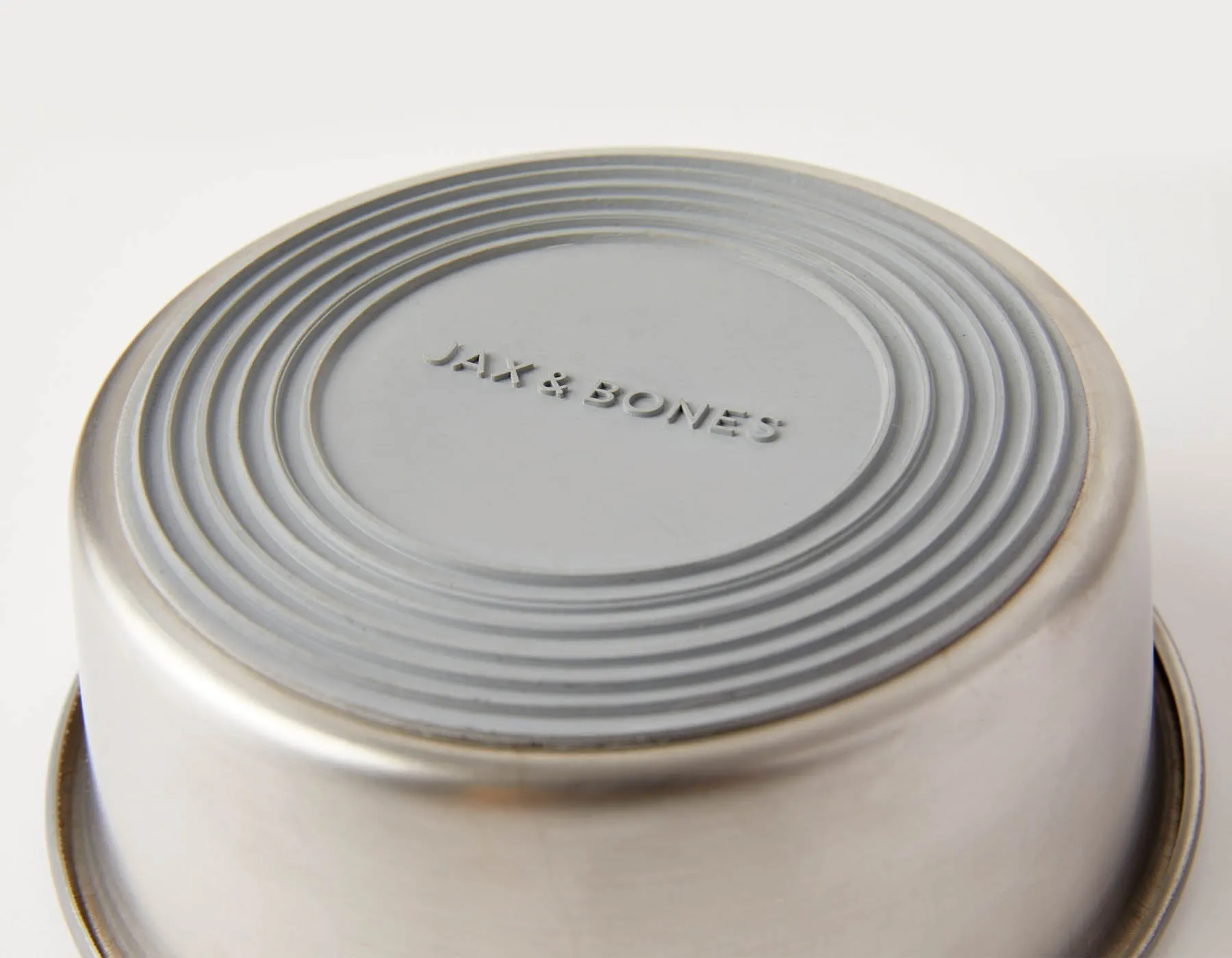 Slow Feeder Dog Bowl Orange - Anti Slip Stainless Steel