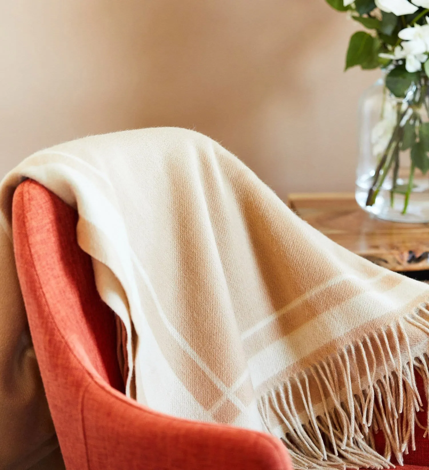 The Wool Cashmere Double-Sided Home Throw