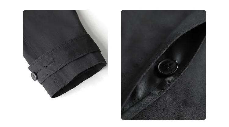 Wjczt Women's Trench Coats Solid Loose Single Breasted Blet Woman Coat Windbreaker Female Overcoat Tops Sping Autumn 2022