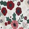 Xmas Floral Wraparound Babygrow